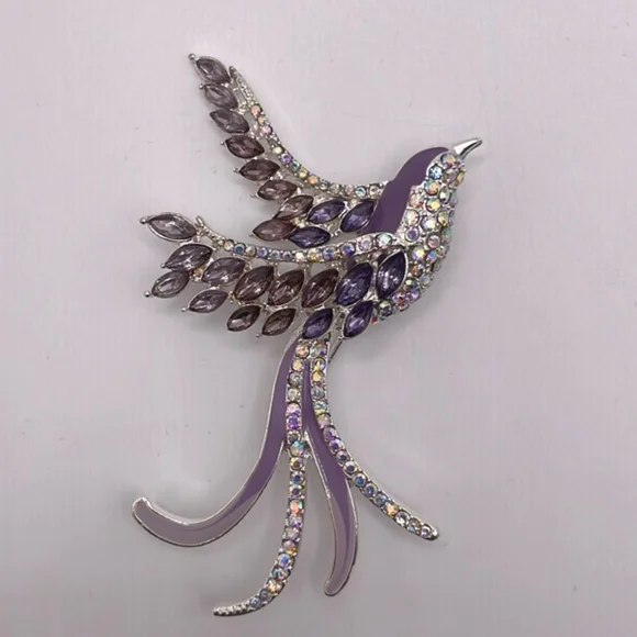 Anne Klein Jewelry Anne Klein Signed Vintage 9s Purple Silver